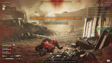 Helldivers 2 - Stockpile Ammunition Hellbomb