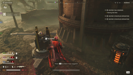 Helldivers 2 - Fuel Silo Hellbomb