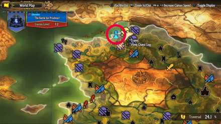 Unicorn Overlord - Divine Shard Cornia 44 Map Location