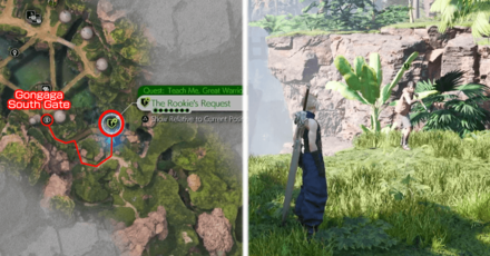 FF7 Rebirth - Teach Me, Great Warrior Location