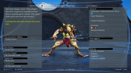 Final Fantasy 7 Rebirth - Sahagin Warrior