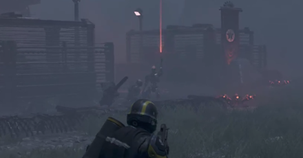 Helldivers 2 - Calling Down a Dropship