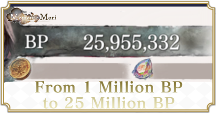 1M BP to 25M BP