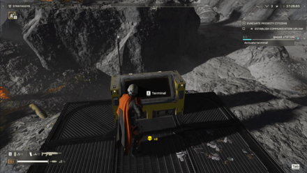 Helldivers 2 - Activate the Terminal