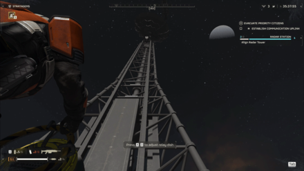 Helldivers 2 - Rotating Radar Dish