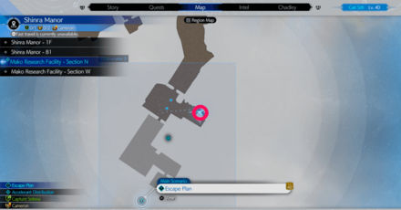 Barrier ingame location