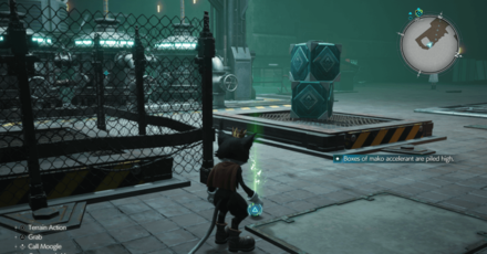 Barrier map location