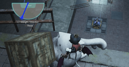 FF7 Rebirth - Throw at the Switch on the First Floor