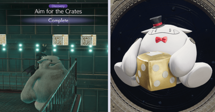 FF7 Rebirth - Aim for the Crates Minigame