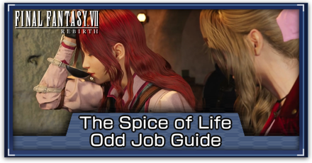 FF7 Rebirth - The Spice of Life Side Quest Guide