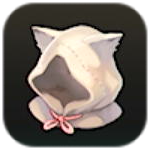 Unicorn Overlord White Cat-Ear Hood