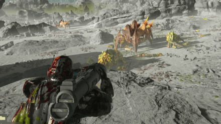 Helldivers 2 - Shoot Hive Guard with Anti-Armor