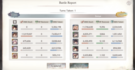 MementoMori Battle Report