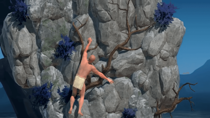 A Difficult Game About Climbing Gameplay and Story Info