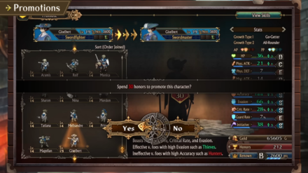 Unicorn Overlord Class Promotion