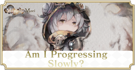 Am I progressing slowly