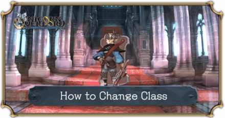 Unicorn Overlord How to Change Class
