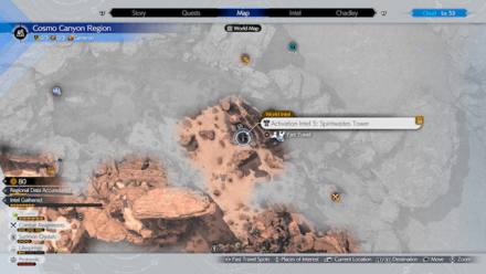 FF7 Rebirth - Activation Intel 5: Spiritwastes Tower