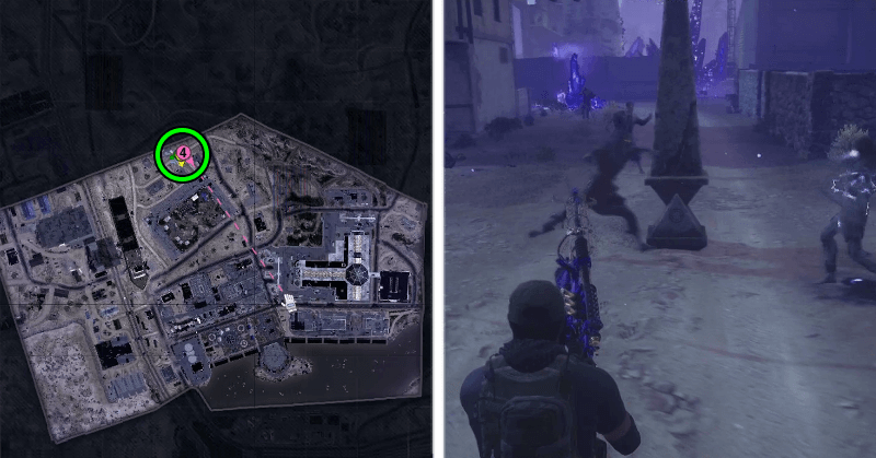 COD Zombies - Perforated Target Location