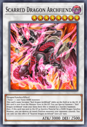 Scarred Dragon Archfiend