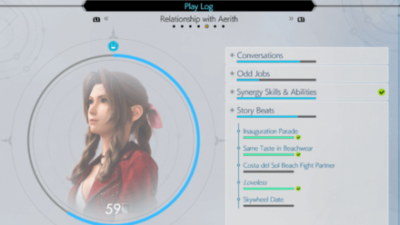 FF7 Rebirth - Post-Game - Play Log