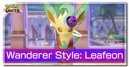 Pokemon UNITE - Wanderer Style (Leafeon) Banner.png