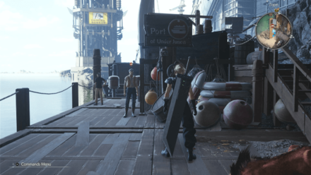 FF7 Rebirth - Junon Ferryboat Dock