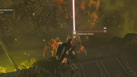 Helldivers 2 - Using Eagle Stratagem