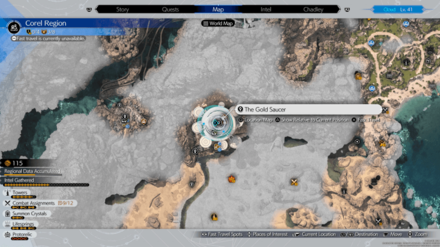 Golden Saucer Location