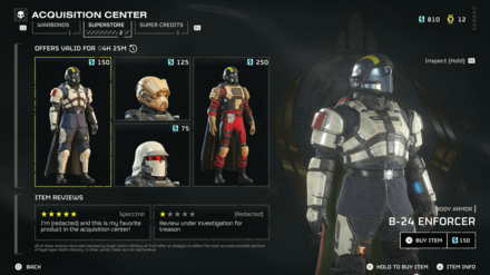 Helldivers 2 - Superstore