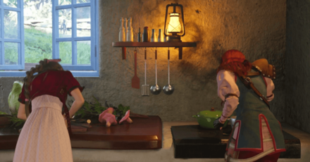 FF7 Rebirth - Deliver the ingredients to Cissnei