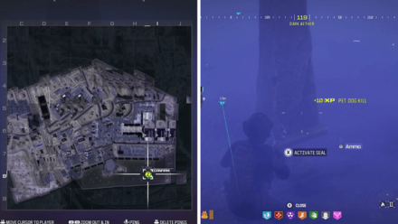 MW3 Zombies - Pristine Mirror Location