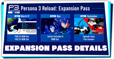 Persona 3 Reload - Expansion Pass News