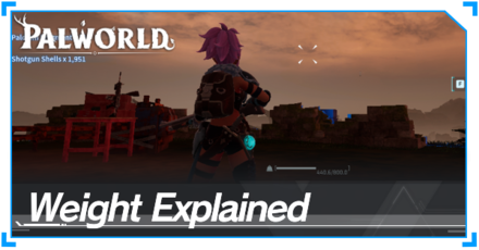 Palworld - Weight Explained