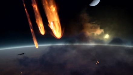 Helldivers 2 - Deploying from ship