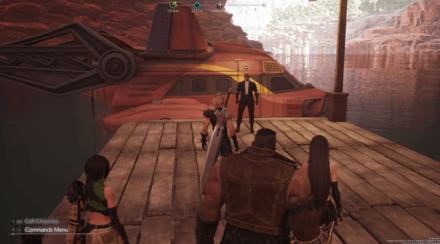 FF7 Rebirth - Cosmo Canyon Seaport