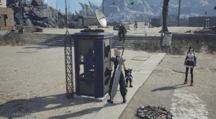 FF7 Rebirth - Nibel Telephone Booth