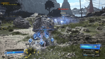 FF7 Rebirth - Hide Behind Rock