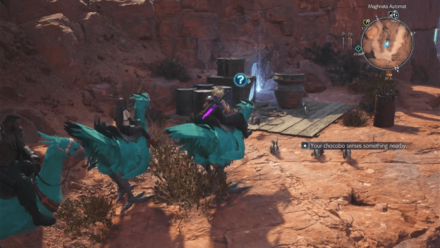 FF7 Rebirth - Chocobo Hidden Treasure Emerald x1 In Game Location