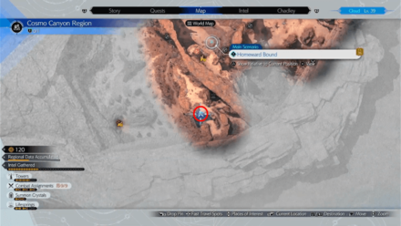 FF7 Rebirth - Chocobo Hidden Treasure 7,500 Gil Map Location