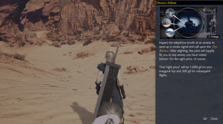 FF7 Rebirth - Bronco Airlines Price