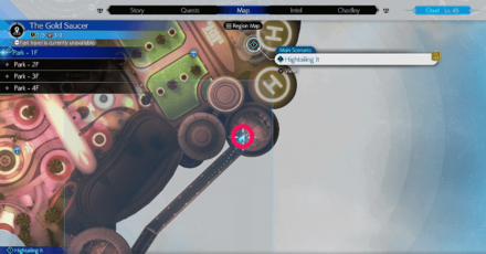 FF7 Rebirth - Crystalline Cross map location