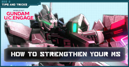 How to strengthen your mobile suits