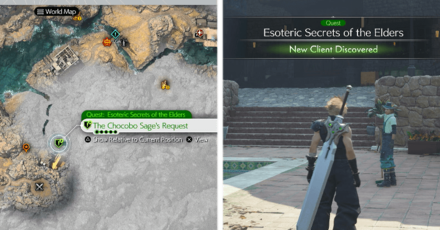 Final Fantasy 7 Rebirth - Esoteric Secrets of the Elders Location