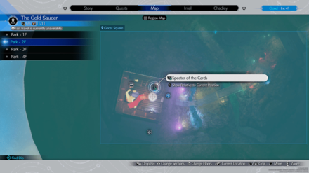 FF7 Rebirth - Specter of the Cards Map