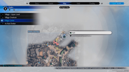 FF7 Rebirth - Vash Map