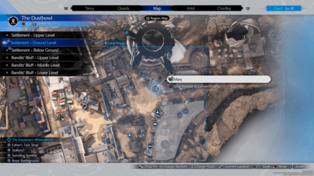 FF7 Rebirth - Mary Map