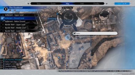 FF7 Rebirth - Pietro Map