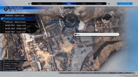 FF7 Rebirth - Dax Map