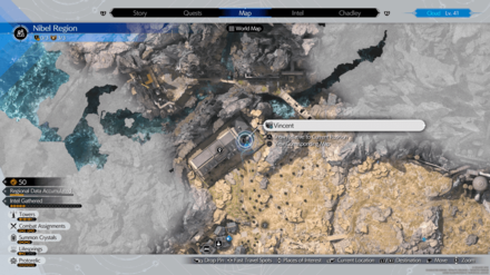 FF7 Rebirth - Vincent Map